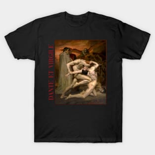 Dante and Virgil in Hell by Bouguereau T-Shirt